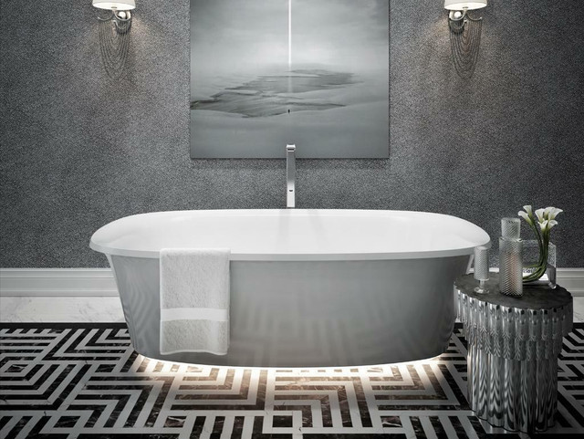 66 x 34 Dream Bathtub with Mood Lighting ( Made from Unimar in White ) in Plumbing, Sinks, Toilets & Showers