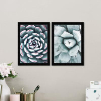 Wynwood Studio Floral And Botanical Muted Succulent Set Plant Leaves Texture Tropical Green And Canvas Wall Art Print Fo