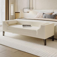 MABOLUS Fabrics Upholstered Bench