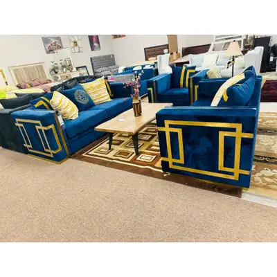 Blue Sofa Set on Sale !! Mega Sale on Furniture Brampton !!