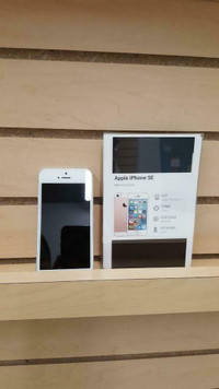 Spring SALE!!! UNLOCKED iPhone SE 16GB 32GB 64GB New Charger &amp; 1 YEAR Warranty!!