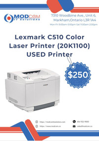 Lexmark C510 Color Laser Printer (20K1100) USED Printer FOR SALE!!!