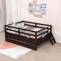 Red Barrel Studio 3 Drawer Standard Bed with Trundle by Red Barrel Studio®