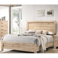 Loon Peak Solid Wood Queen Bed Frame