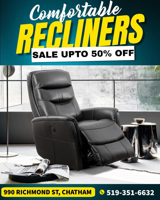 Comfortable Recliners on Discount! Brand New Recliners!! in Chairs & Recliners in Toronto (GTA) - Image 2