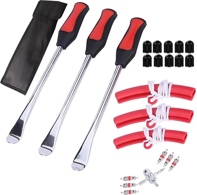 NEW 13 PCS MOTORCYCLE BIKE TIRE CHANGING TOOL KIT S1157 in Hand Tools in Edmonton - Image 2