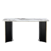 Mercer41 Modern Minimalist Rectangular Dining Table