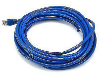 25 ft. Blue CAT6a Shielded (10 GIG) STP Network Cable