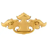 Hickory Hardware Manor House Collection Backplate Pull 3 Inch