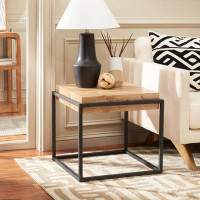 17 Stories 19.7'' tall Frame End Table