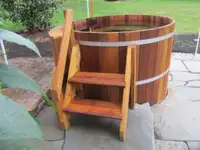 Canadas #1 Wooden Hot Tub MFG 2- 10 person sizes available with multiple heating options!