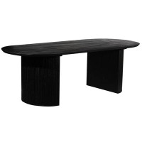 Porter Designs Coburg 95" Solid Wood Double Pedestal Dining Table
