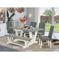 Winston Porter Ailsun 6-Pc Dining Room Set - 4 Dining Chairs