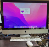Apple iMac (iMac12,2 - A1312 - 2429 Mid 2011) i5- 2500S 2.7Ghz 12GB ram 1TB SSD AMD HD 6770M 27 2560x1140