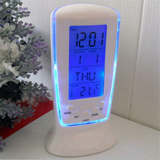 NEW DIGITAL TABLE ALARM CLOCK THERMOMETER CALANDER 622ACD in Other in Edmonton Area