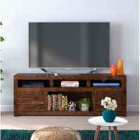 Loon Peak 72 inch TV Stand Console for TVs up to 85 inches, No Assembly Required, Whiskey Finish