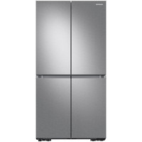 Samsung 36-inch, 22.9 cu.ft. Counter-Depth French 4-Door Refrigerator with Dual Ice Maker RF23A9071SRBSP - Main > Samsun