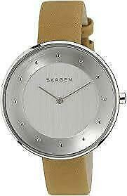 Promo!  Skagen Women's SKW2326 Stainless Steel Watch with Leather Band,$79(was$259) in Jewellery & Watches