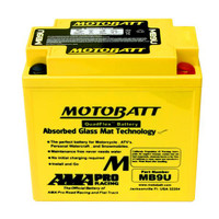 Motobatt Battery For Suzuki LT-F160 LT160E Quad Runner ATV 1990-2003 MB9U