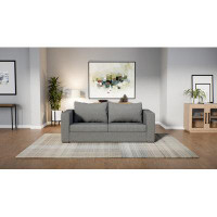 Latitude Run® Sofa (Non-Modular)-Grey