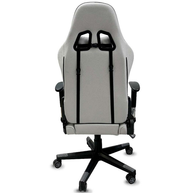 MotionGrey Enforcer - Office Gaming Chair, Ergonomic, High Back, Fabric with Height Adjustment, Headrest - Grey in Chairs & Recliners - Image 4