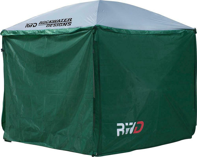 ROCKWATER DESIGNS INSTA-FLEX GAZEBO SCREEN TENT WITH RAIN FLAPS - Enjoy dining outdoors! in Fishing, Camping & Outdoors - Image 4