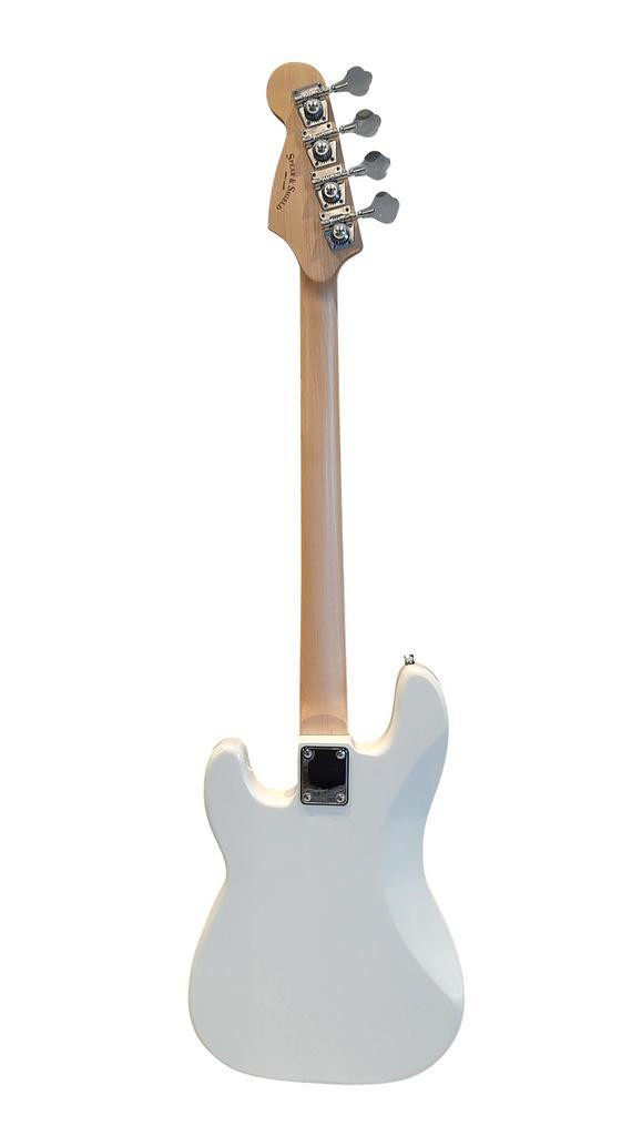 On Sale! Bass Guitar for Beginners Regular Size White SPS514 Free shipping in Guitars - Image 4