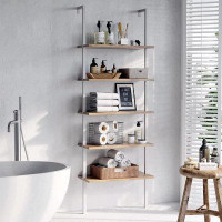 Ebern Designs Magret 70.87" H x 23.6" W Standard Bookcase