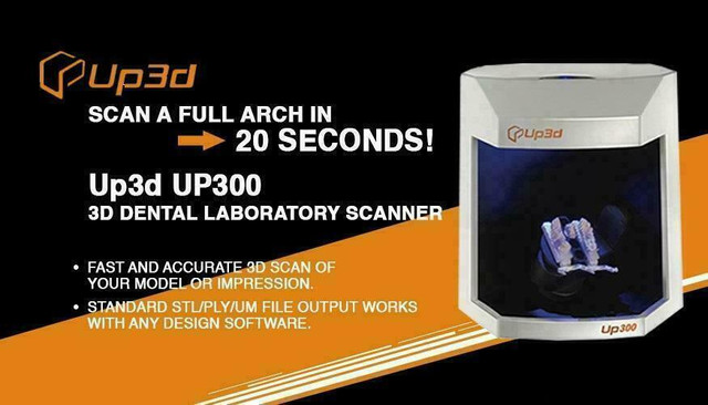 CONEXIS - UP3D NEW GENERATION DENTAL SCANNER 3D IMAGES model UP300+ HALF PRICE SALE in Health & Special Needs