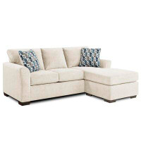 Lark Manor Adrie Sofa Sectional with Reversible Chaise