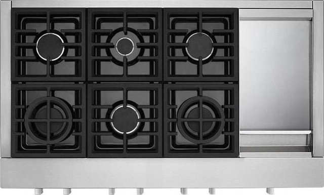 Kitchenaid KFGC558JSS 48 Slide In Gas Range Self Clean &amp; Convection Wi-Fi Enabled Stainless Steel color in Stoves, Ovens & Ranges in Markham / York Region - Image 4