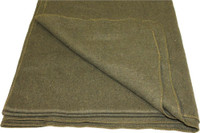 Mil-Spex Oversize 90x66 Inch Wool Blend Blanket