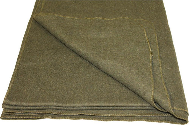 Mil-Spex Oversize 90x66 Inch Wool Blend Blanket in Other in Ontario