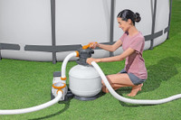 NEW BESTWAY FLOWCLEAR SAND FILTER ABOVE GROUND POOL PUMP 58692