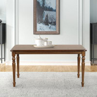 Charlton Home 36’’ Solid Wood Dining Table