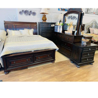Wooden Storage Bedroom Set! Furniture Huge Sale!