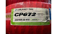 225/45/18 - 2 Brand New J.Planet CP672 All Season Tires . Made by Nexen . (stock#3654)