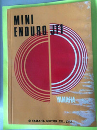 1971 Yamaha Mini Enduro JT1 Service Manual 60cc