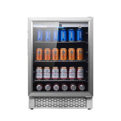 Equator Equator 4.6cf Built-in/Freestanding Outdoor/Indoor Refrigerator with 7 Color LED Lights in Refrigerators