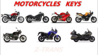 Motorcycle  keys  for  sale