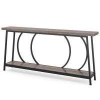17 Stories Long Narrow Console Table