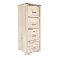 Montana Woodworks® Homestead File Cabinet 4-Drawer