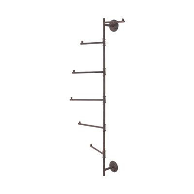 Williston Forge Hamite Metal 5 - Hook Wall Mounted Coat Rack in Other