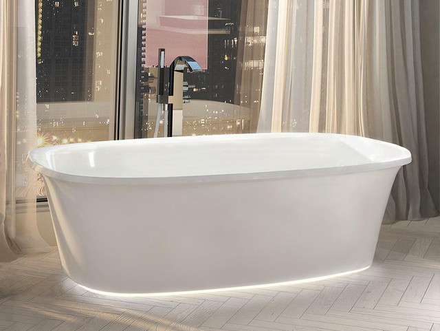 66 x 34 Dream Bathtub with Mood Lighting ( Made from Unimar in White ) in Plumbing, Sinks, Toilets & Showers - Image 2