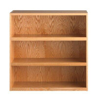 Diversified Woodcrafts Chemical 3 Compartment Bookshelf