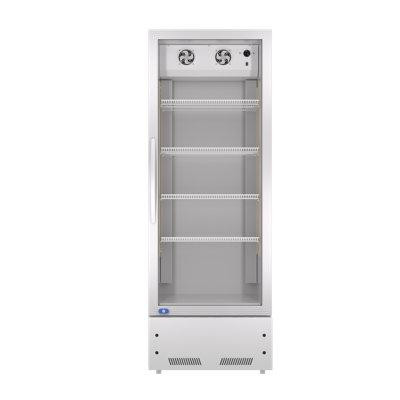 KICHKING KICHKING 24'' Commercial Merchandising Refrigerator, 16.3 Cu.ft Drink Refrigerator with Glass Door in Refrigerators
