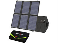 X-DRAGON Solar Charger 40W Sunpower Solar Panel Charger (5V USB + 18V DC) Laptop