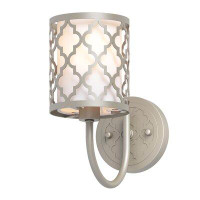 Inlight Inlight 10" High Satin Champagne 1-Light Wall Sconce, Bulb Not Included, IN-0442-1-PL