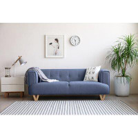 Wrought Studio Folino 74.4" Square Arm Sofa