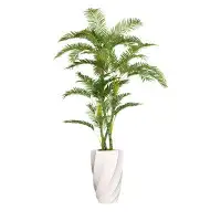 Vintage Home 92'' Artificial Palm Plant in Planter